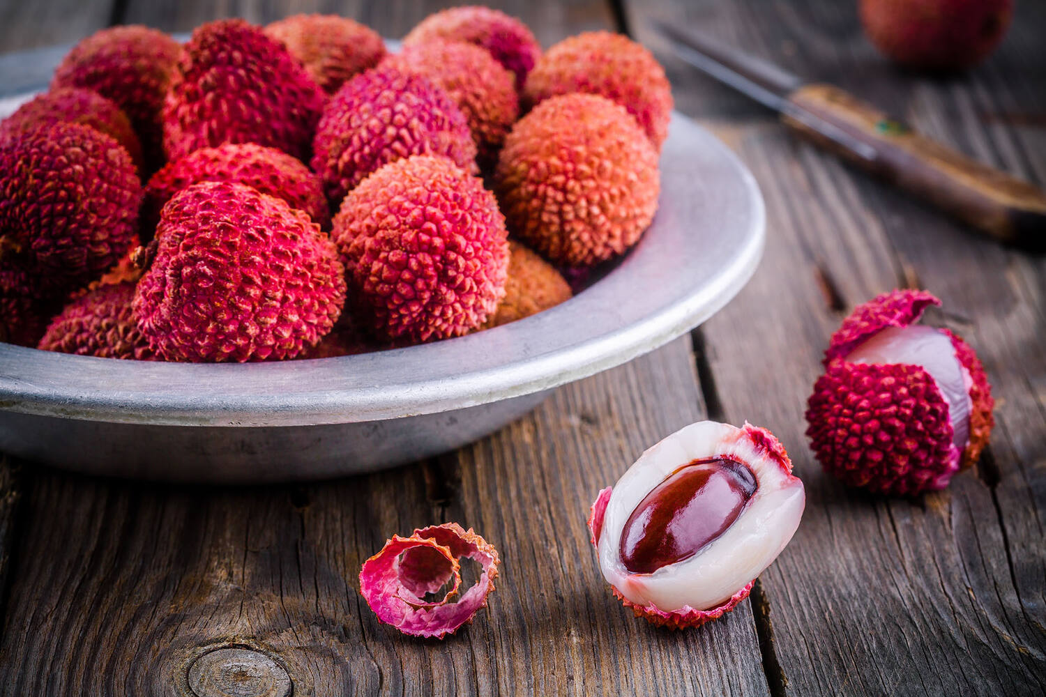 Lychees verpakt 250gr stuk 2